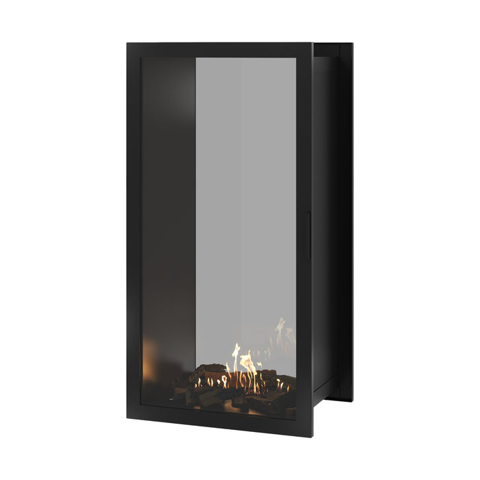 Bioethanol Einbau Tunnelkamin Vollglas Vertikal FAME 70x160 Produktansicht
