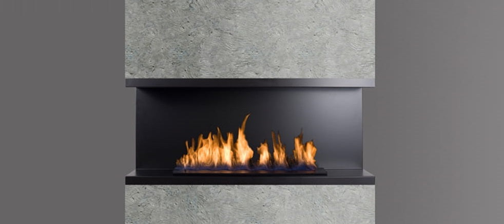 Designer Bioethanol Einbaukamin - Izala